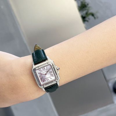 Cartier Panthere De 27*37MM Swiss Quartz Movement with Diamond Watch